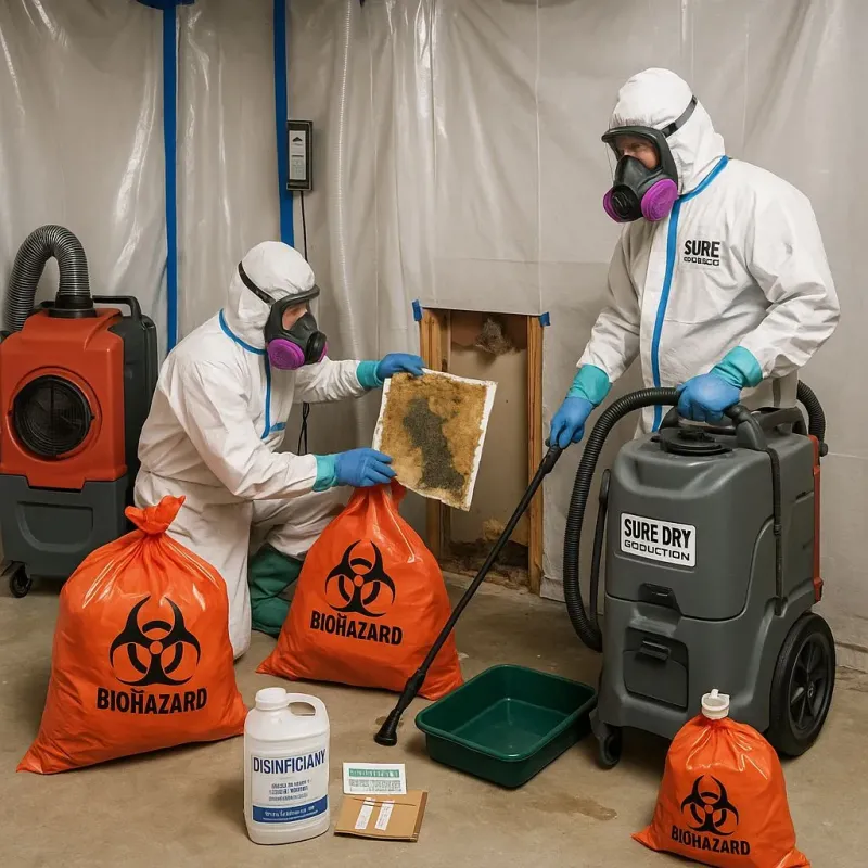 Contaminated Water Handling Protocols process in Greenwood, PA