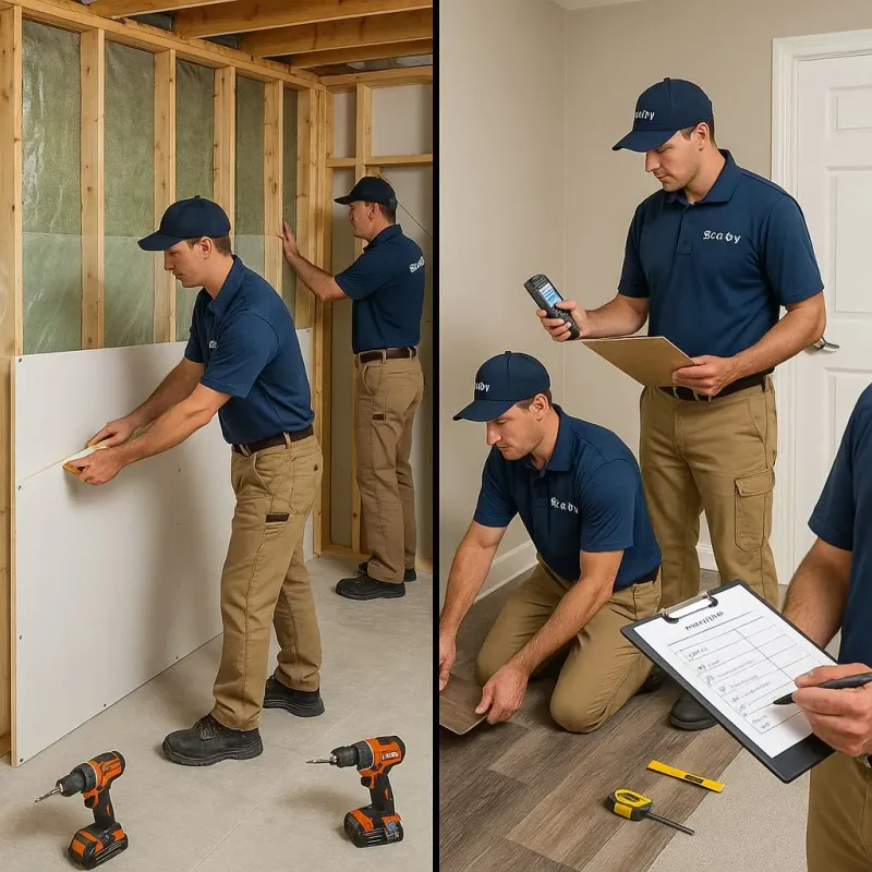 Repairs and Reconstruction process in Greenwood, PA