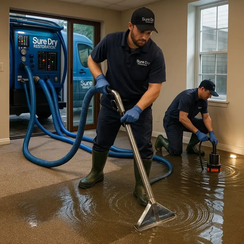 Water Extraction and Removal process in Greenwood, PA